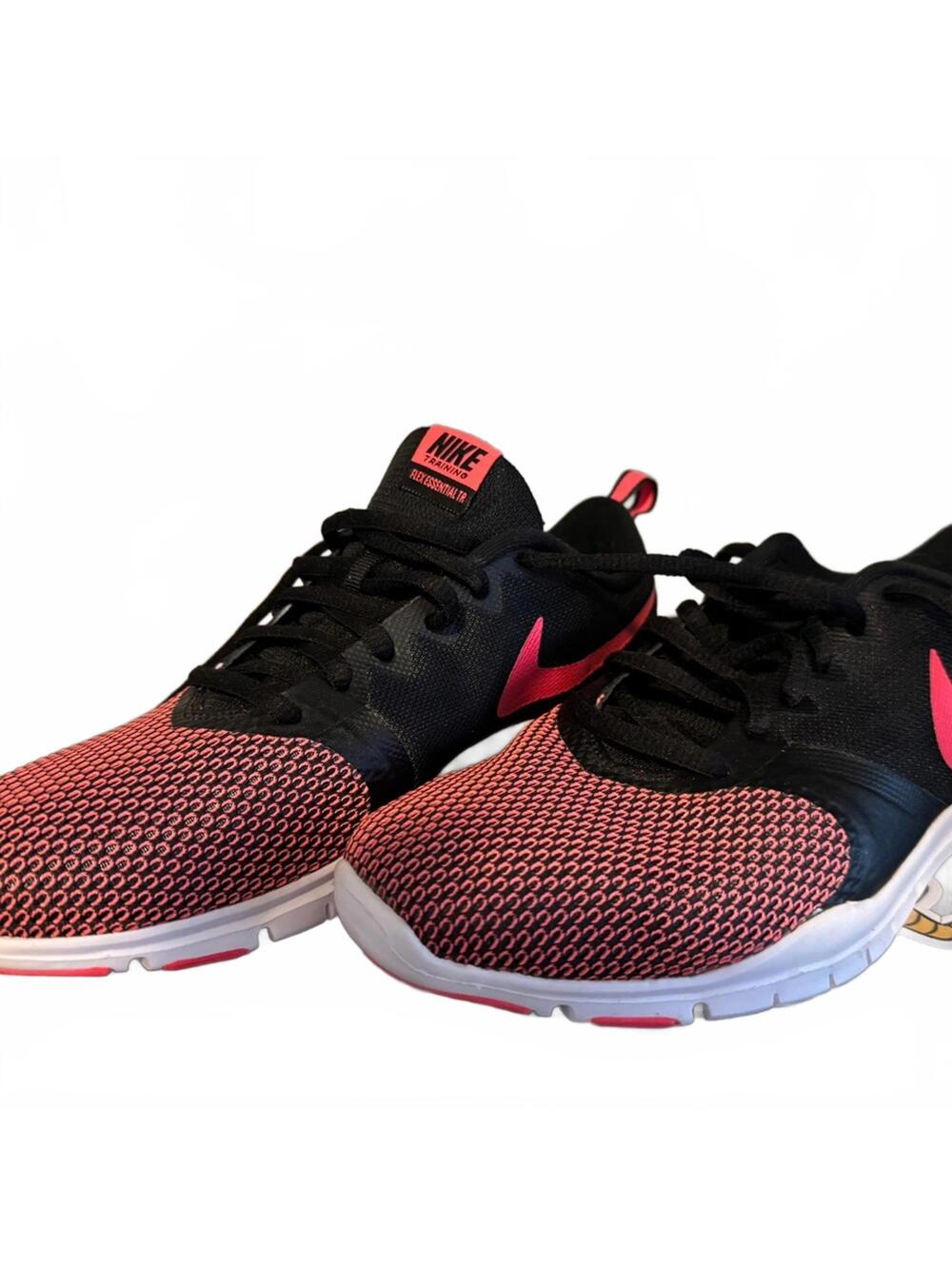 Nike Black and Pink Training Essential Flex TR